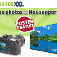 1 poster photo gratuit offert par PosterXXL !